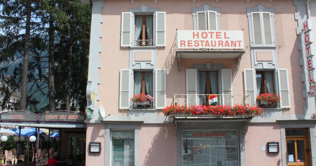 La Dent-du-Midi Hôtel & Restaurant Saint-Maurice Eksteriør billede