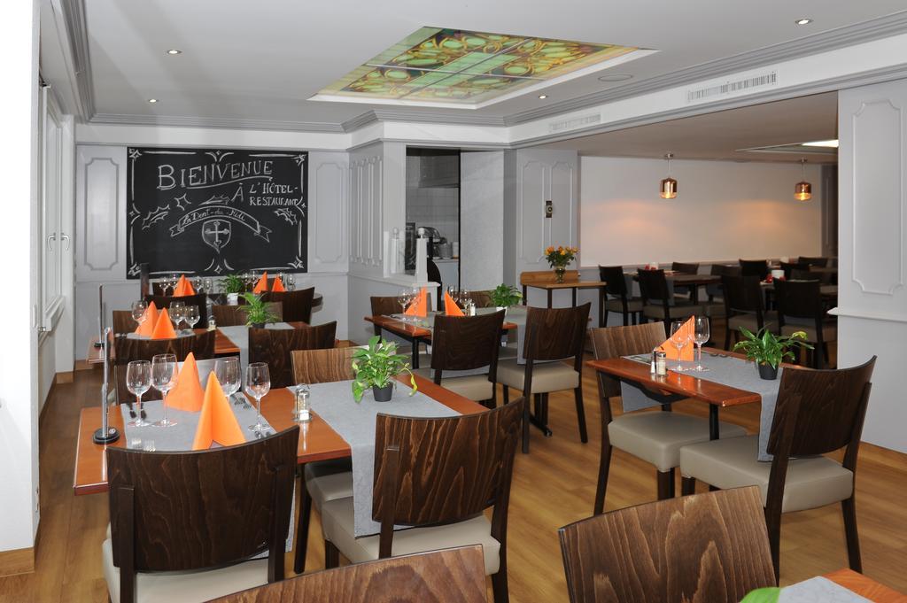 La Dent-du-Midi Hôtel & Restaurant Saint-Maurice Eksteriør billede